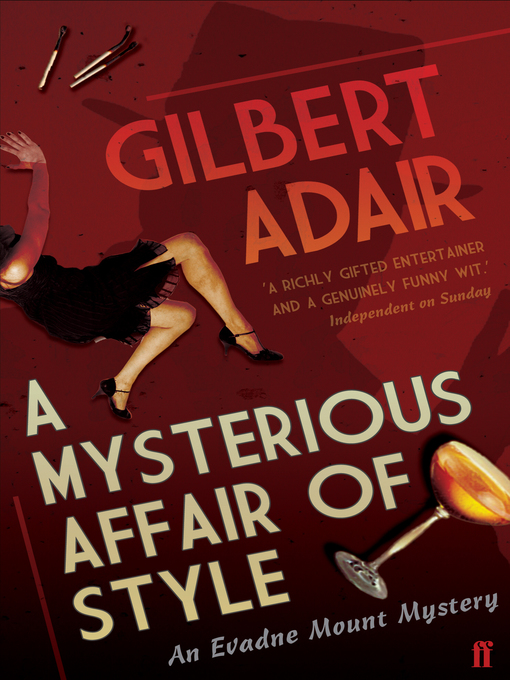 Cover image for A Mysterious Affair of Style